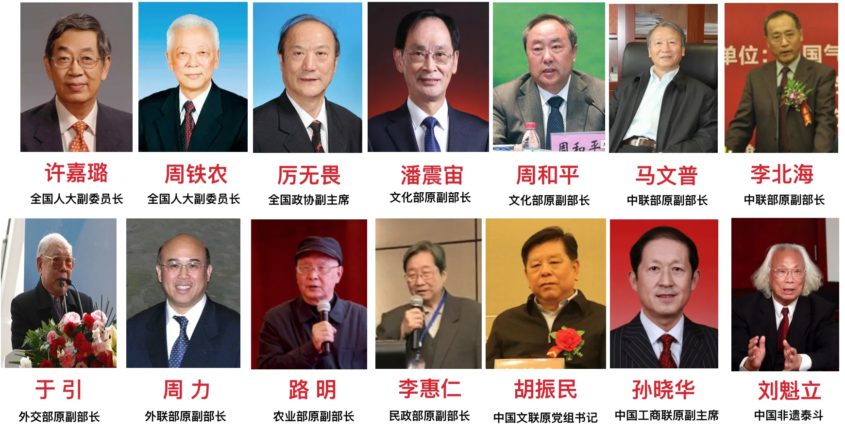 专家顾问（部分）